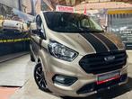 Ford Transit Custom 2.0TDCI 5P Utilitaire CarPlay LED Cuir, Autos, Ford, Cuir, Achat, 6 portes, Euro 6