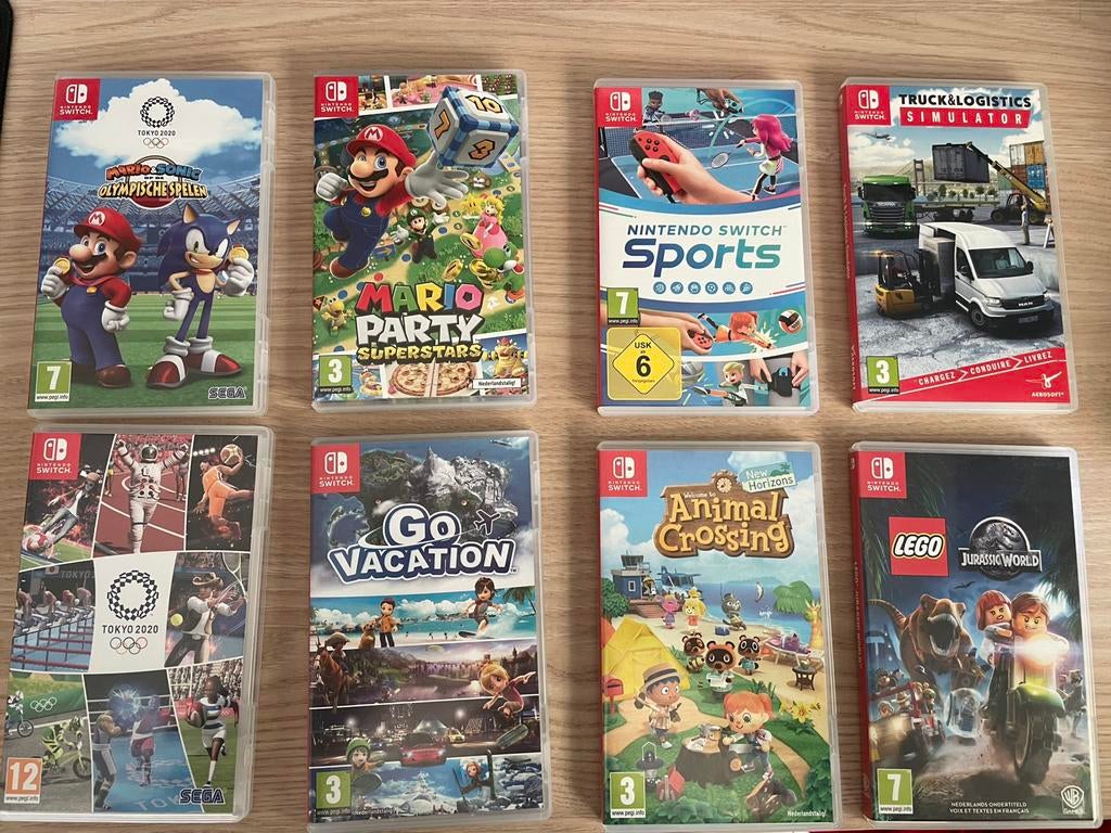 Te koop: Nintendo Switch games, Enlèvement, Comme neuf, Sport