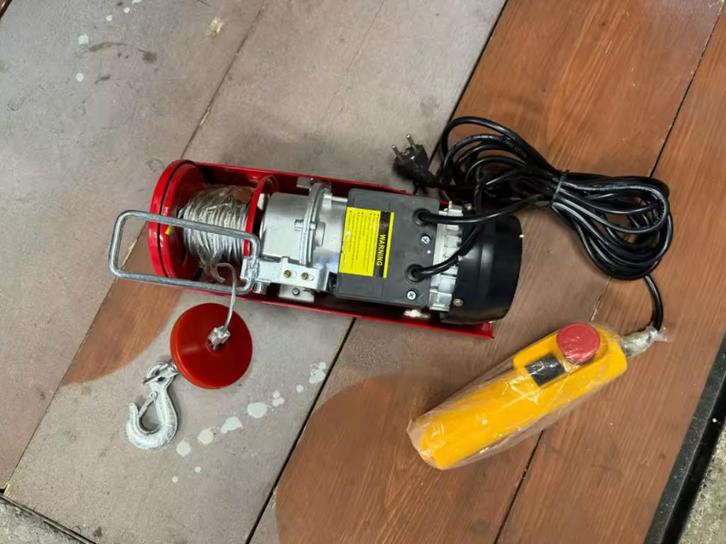 Palan électrique 250 kg 220V – Treuil électrique, Doe-het-zelf en Bouw, Lieren en Takels, Elektrisch, Verzenden