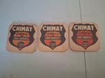 Anciens sous-verres à bière trappistes de Chimay, Collections, Marques de bière, Enlèvement ou Envoi