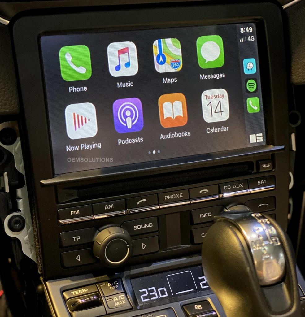 Porsche Carplay & Android Auto draadloos met inbouw CDR3.1, Auto diversen, Auto-accessoires, Niet ingevuld, Niet ingevuld, Nieuw