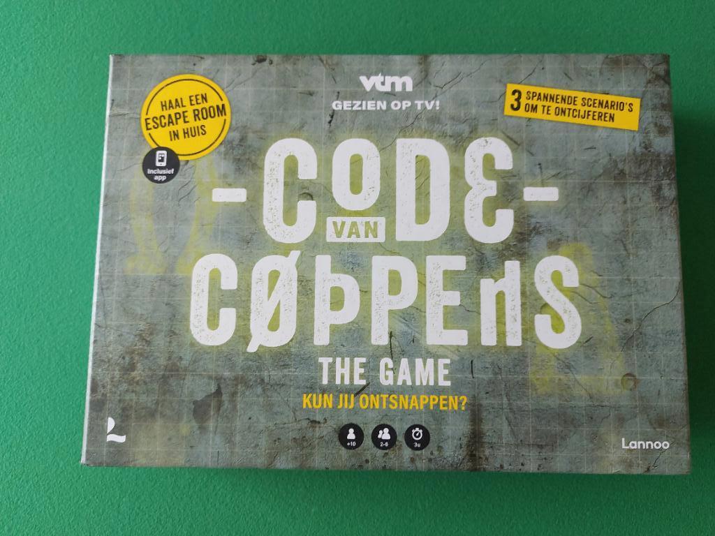 Gezelschapsspel Code van Coppens, Enlèvement ou Envoi, Neuf