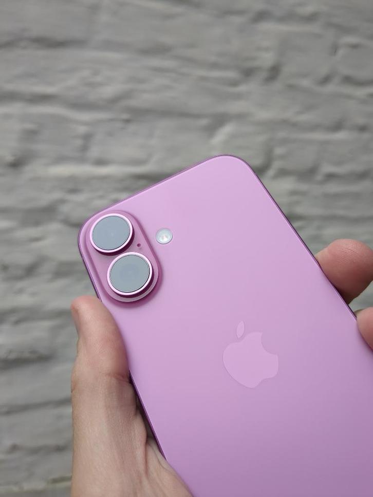 iPhone 16 128GB Rose, 99% batt., Télécoms, Téléphonie mobile | Apple iPhone, Comme neuf, 128 GB, Sans simlock, iPhone 16, Rose