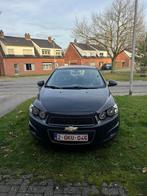 Chevrolet Aveo 2013, Auto's, Euro 5, Zwart, 5 deurs, Particulier