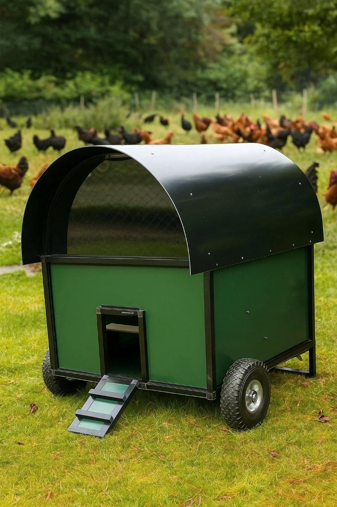 kippenhok kippenhokken calimero medium groen, Animaux & Accessoires, Volatiles | Accessoires, Neuf, Poulailler, Enlèvement