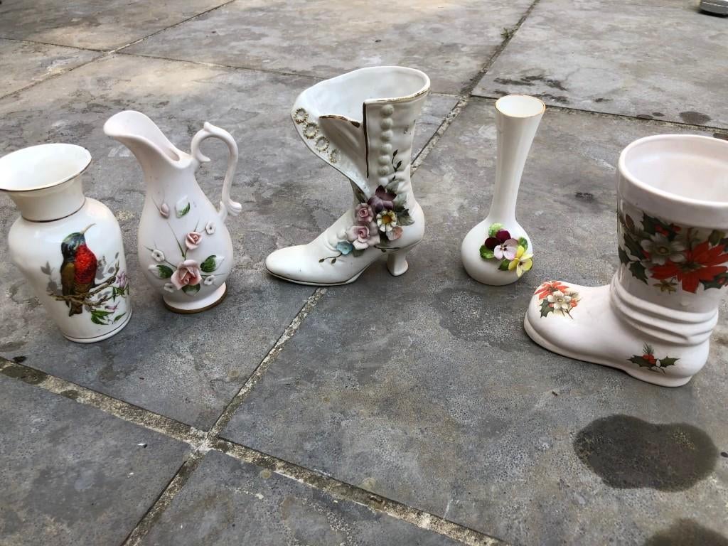 verschillende soorten vaasjes, Ophalen of Verzenden