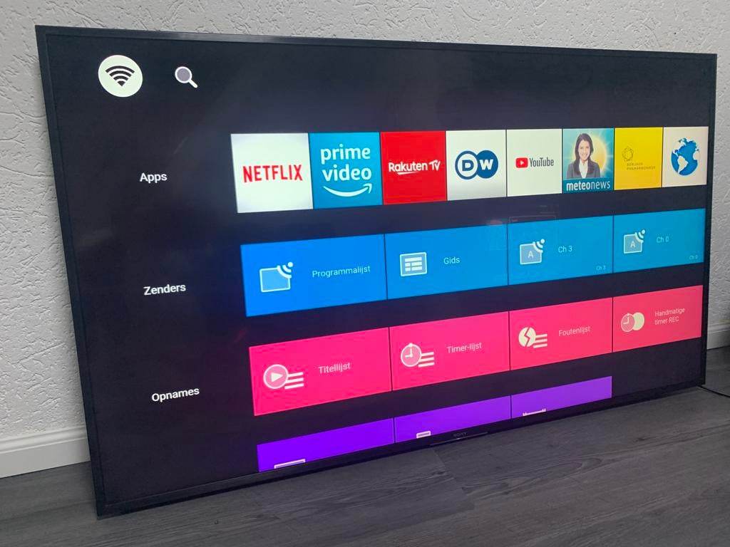 Smart tv 65inch 4K UHD, Audio, Tv en Foto, Ophalen of Verzenden, Zo goed als nieuw, Sony, 4k (UHD)