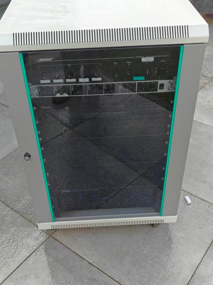 Patchkast serverkast bose behringer, Computers en Software, Serverkasten, Gebruikt, Glas, Plaatstaal, Ophalen