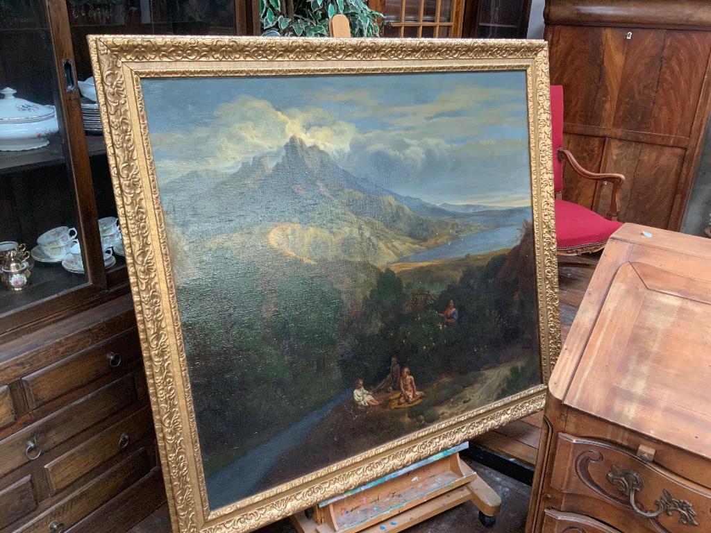 Grote schilderij, Antiek en Kunst, Ophalen