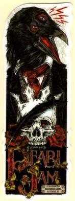 Pearl Jam sticker #1, Verzamelen, Verzenden, Nieuw