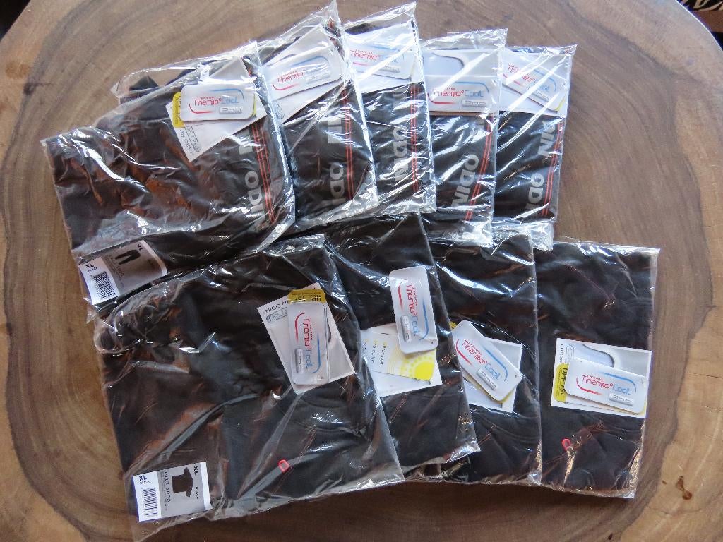 Thermo-ondergoed. 5 Lage broeken en 4 T-shirt korte mouwen, Kleding | Heren, Ophalen, Zwart, Overige typen