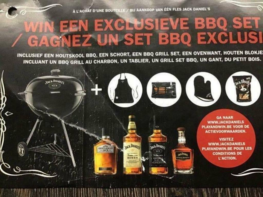 exclusieve bbq set JACK DANIELS nieuw, Ophalen, Nieuw
