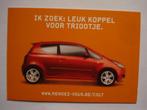 Mitsubishi Colt boomerang kaart, Envoi, Comme neuf, Mitsubishi