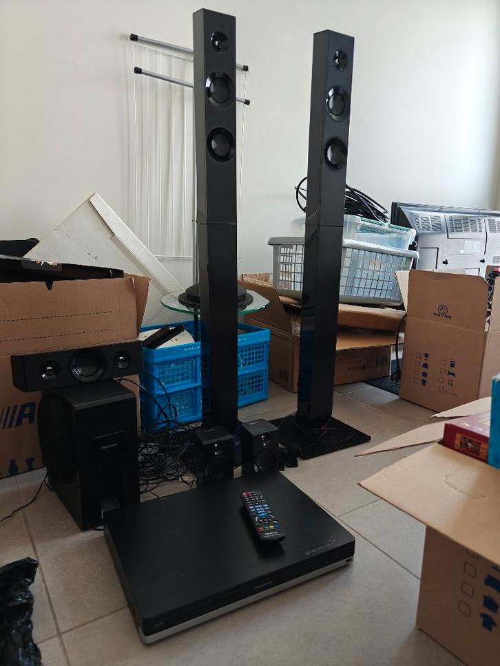 Home Cinema Panasonic SA-BTT465 / 5.1 Surround / 1000w, TV, Hi-fi & Vidéo, Ensembles home-cinéma, Utilisé, Lecteur Blu-ray, Système 5.1