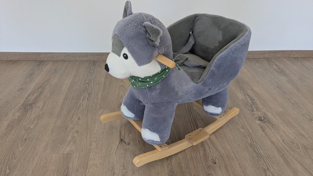 Hobbelfiguur
MamaLoes Husky Hobbeldier schommelpaardje, Kinderen en Baby's, Ophalen