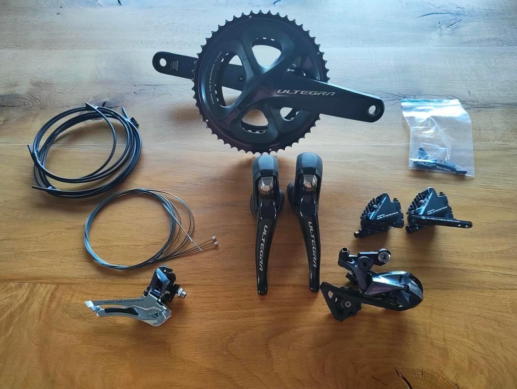 Shimano Ultegra 11 speed groep, Fietsen en Brommers, Ophalen, Gebruikt, Racefiets, Shimano Ultegra