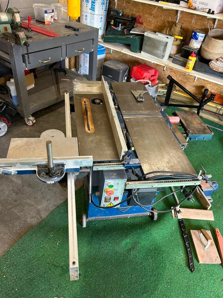 Tendo Tools TT260VE – Compacte Combinatiemachine (220V), Bricolage & Construction, Bricolage & Rénovation Autre, Comme neuf, Enlèvement