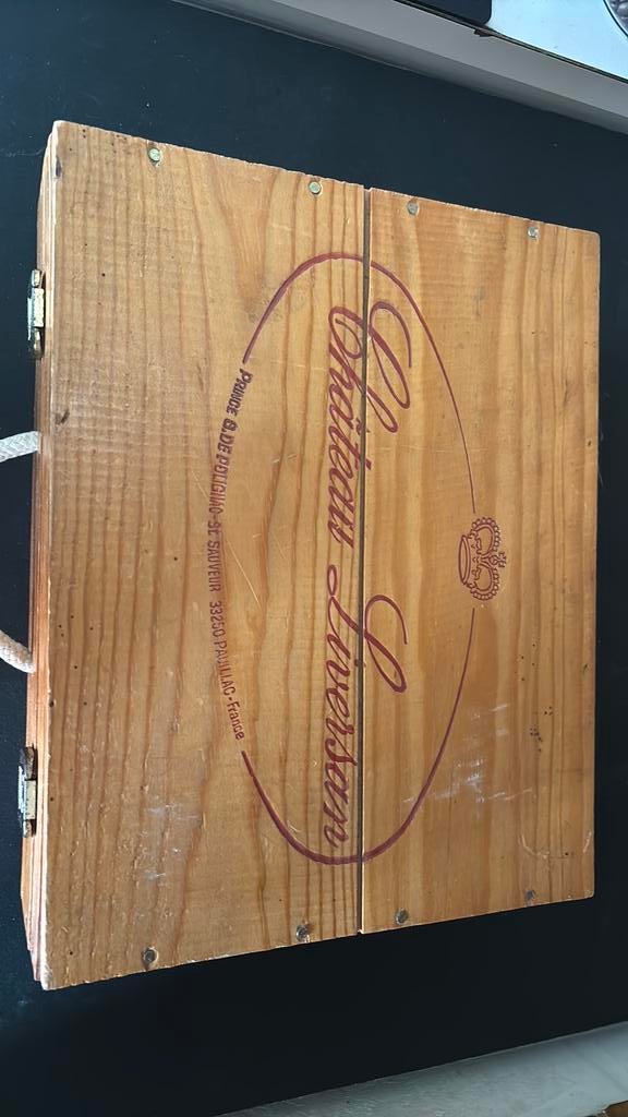 Houten Wijnkist, Verzamelen, Ophalen of Verzenden, Zo goed als nieuw