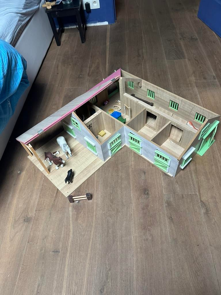 Speelgoed boerderij met paardjes, Ophalen, Gebruikt, Jongen of Meisje