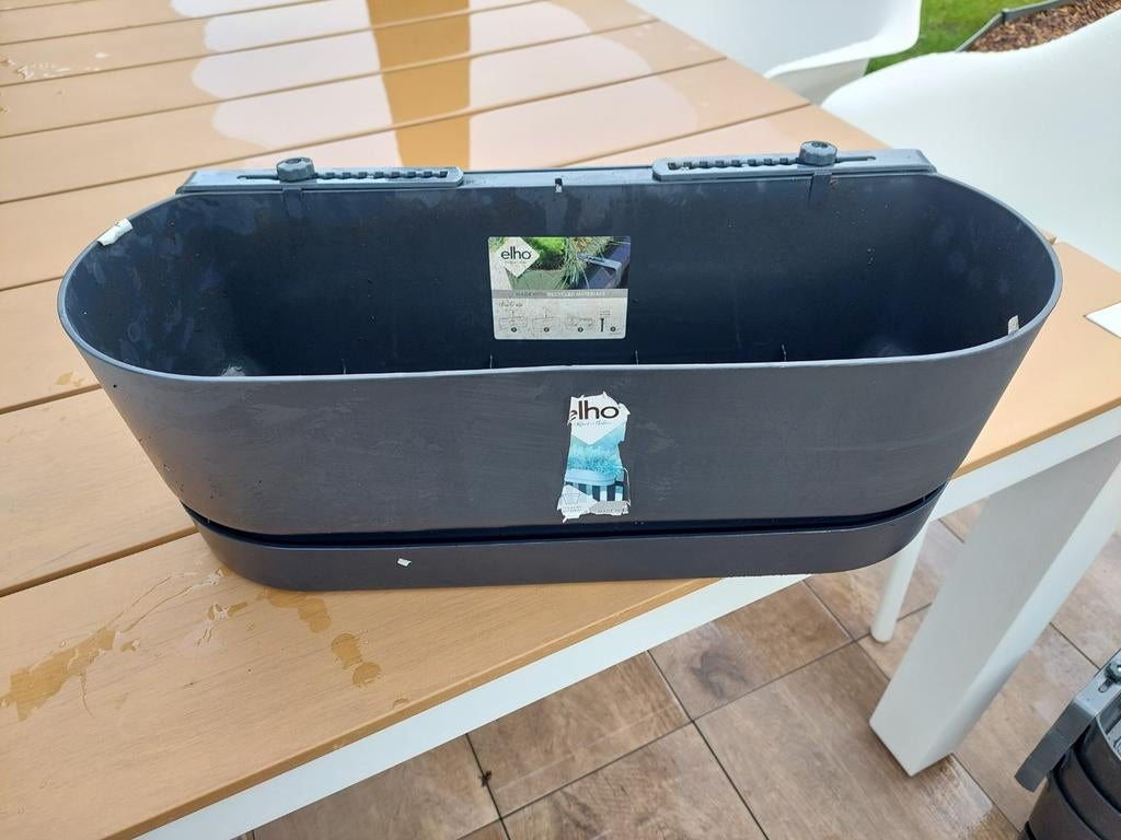Elho plantenbak voor balkon, Ophalen, Kunststof, Balkon, Minder dan 60 cm