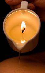 Massage corps à la bougie