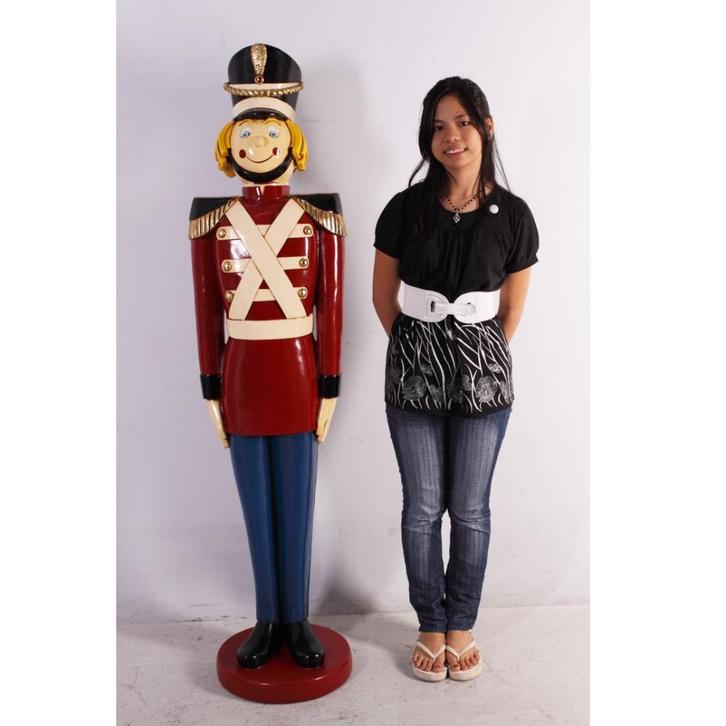 Tin Soldier 5 ft. – Nutcracker beeld Hoogte 169 cm, Divers, Noël, Neuf, Enlèvement