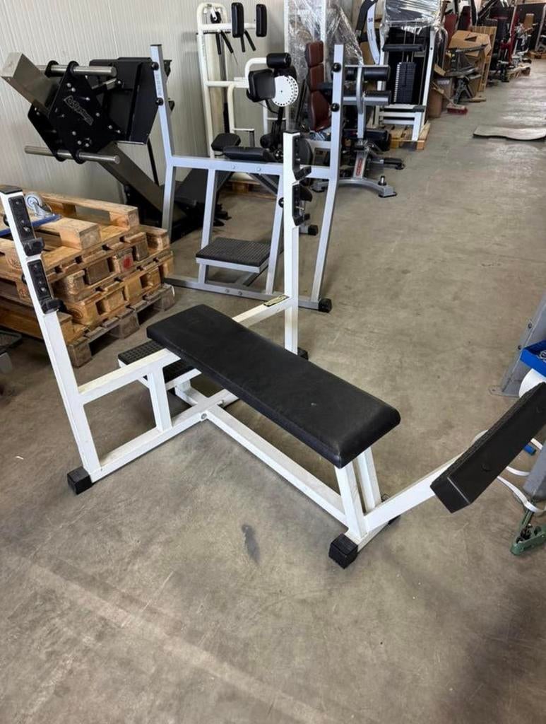 Technogym isotonic halterbank / incline halterbank / fitness, Ophalen, Gebruikt, Benen, Overige typen