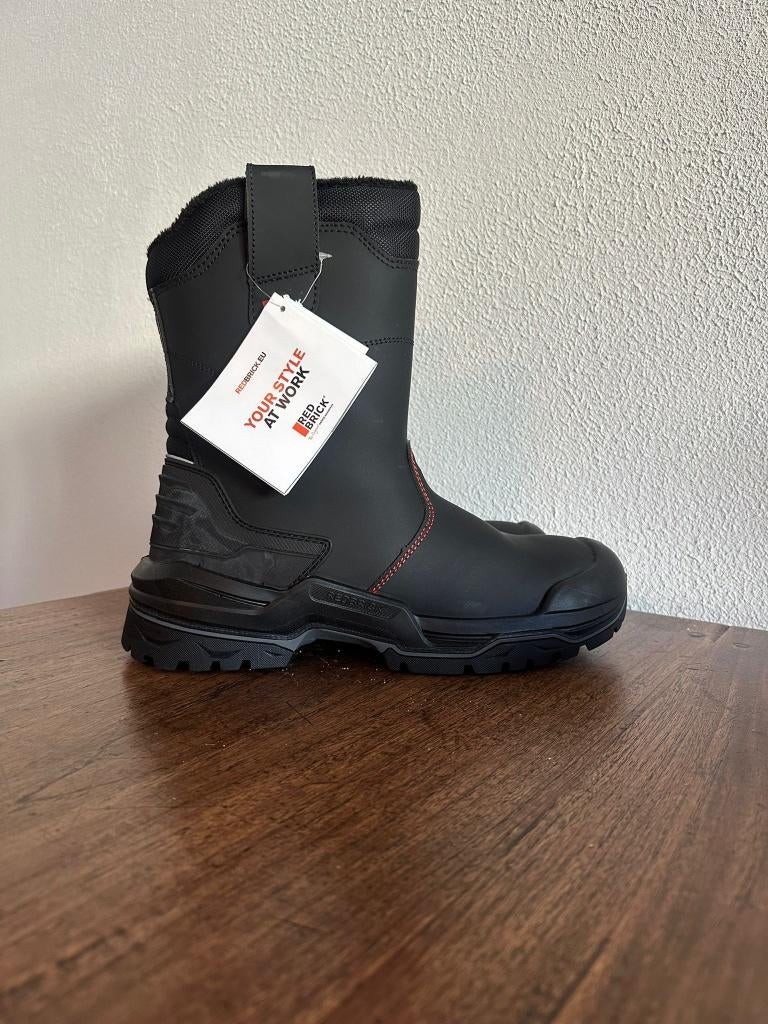 Redbrick Boot Black Wool S7S Werklaars Maat 45 Nieuw in doos, Ophalen of Verzenden, Nieuw