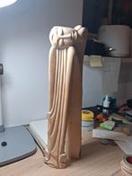 Houten chinese man., Ophalen