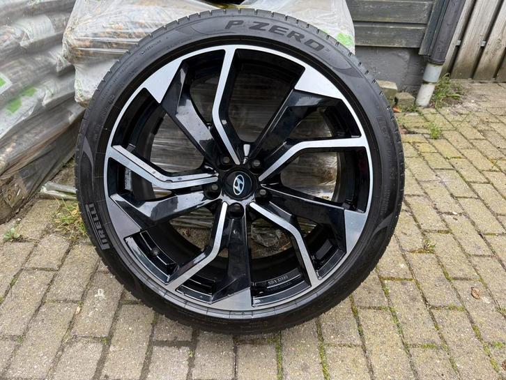 Hyundai ioniq 6 rebel 20 inch velgen, Auto-onderdelen, Banden en Velgen, Velg(en), Winterbanden, 20 inch, Ophalen