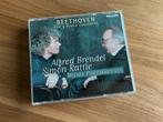Beethoven / The 5 piano concertos Brendel / Rattle, Cd's en Dvd's, Cd's | Klassiek, Ophalen of Verzenden, Romantiek, Zo goed als nieuw