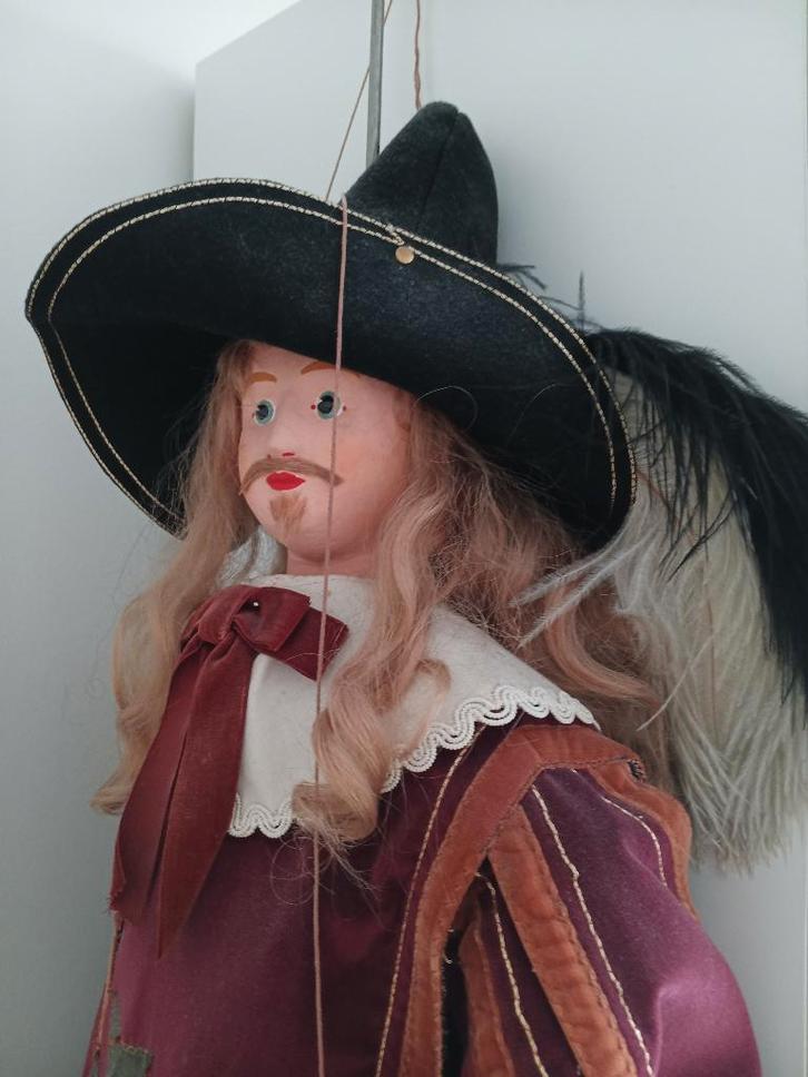Lot de 2 Marionnettes de Toone, Antiek en Kunst, Curiosa en Brocante, Ophalen