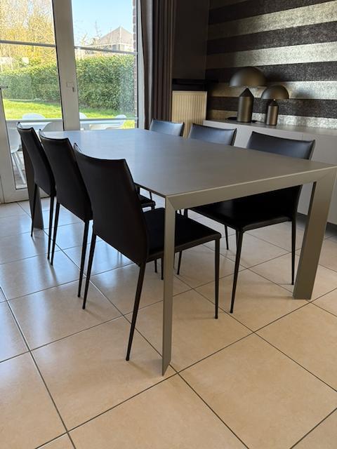 Salle à Manger Design., Maison & Meubles, Salles à manger complètes, Comme neuf, 6 à 8 chaises, Enlèvement