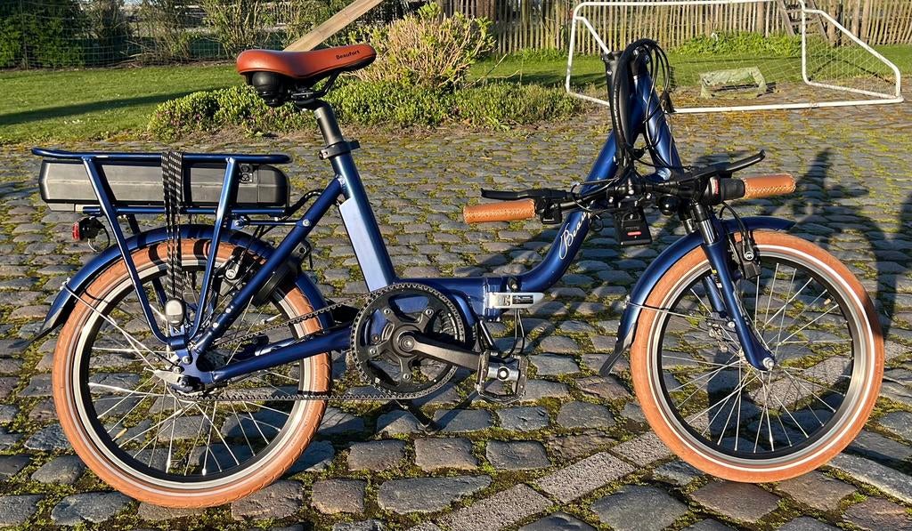 Mooi vouwfiets te koop van het merk Beaufort., Ophalen, Zo goed als nieuw, Totaal opvouwbaar, Versnellingen