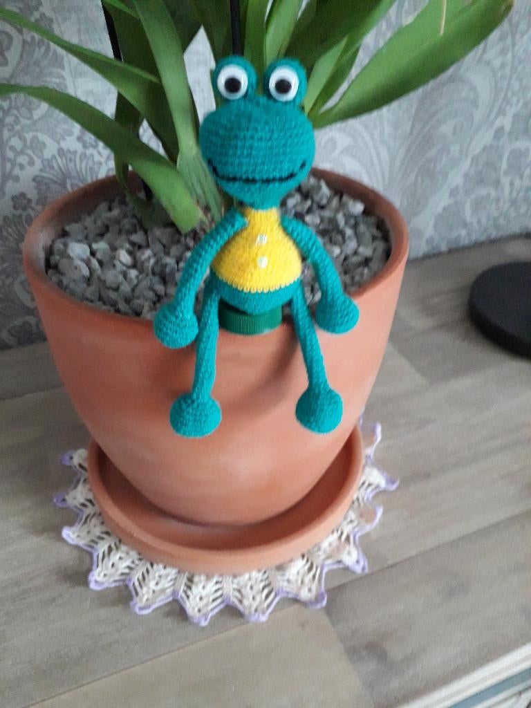 Gehaakte kikkers, Hobby & Loisirs créatifs, Tricot & Crochet, Neuf, Crochet, Enlèvement