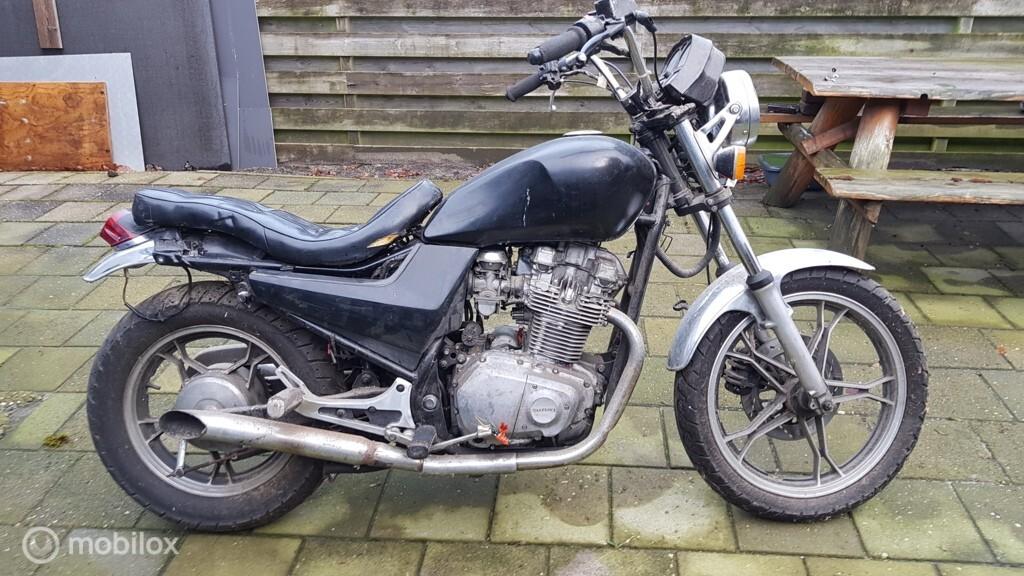 Suzuki GR650 Tempter 1983 compleet voor onderdelen, Motos, Enlèvement ou Envoi, Utilisé