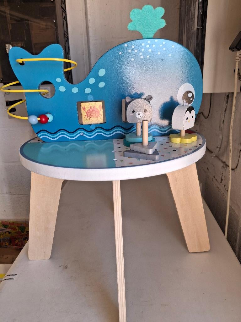 Table d'éveil en bois., Enlèvement, Utilisé, Découverte