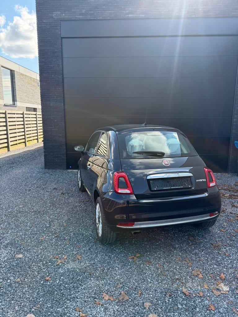 Fiat 500 mild-hybrid 1 jaar garantie, Auto's, Voorwielaandrijving, Bedrijf, Handgeschakeld, Hybride Elektrisch/Benzine