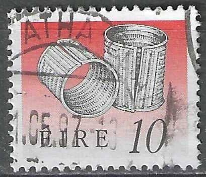 Irlande 1990 - Yvert 729 - Patrimoine irlandais - 10 p. (ST), Envoi, Affranchi