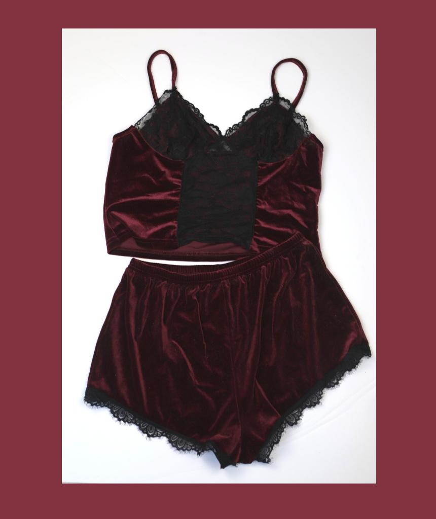 Bordeaux slaapsetje - Maat large, Vêtements | Femmes, Pyjamas, Envoi