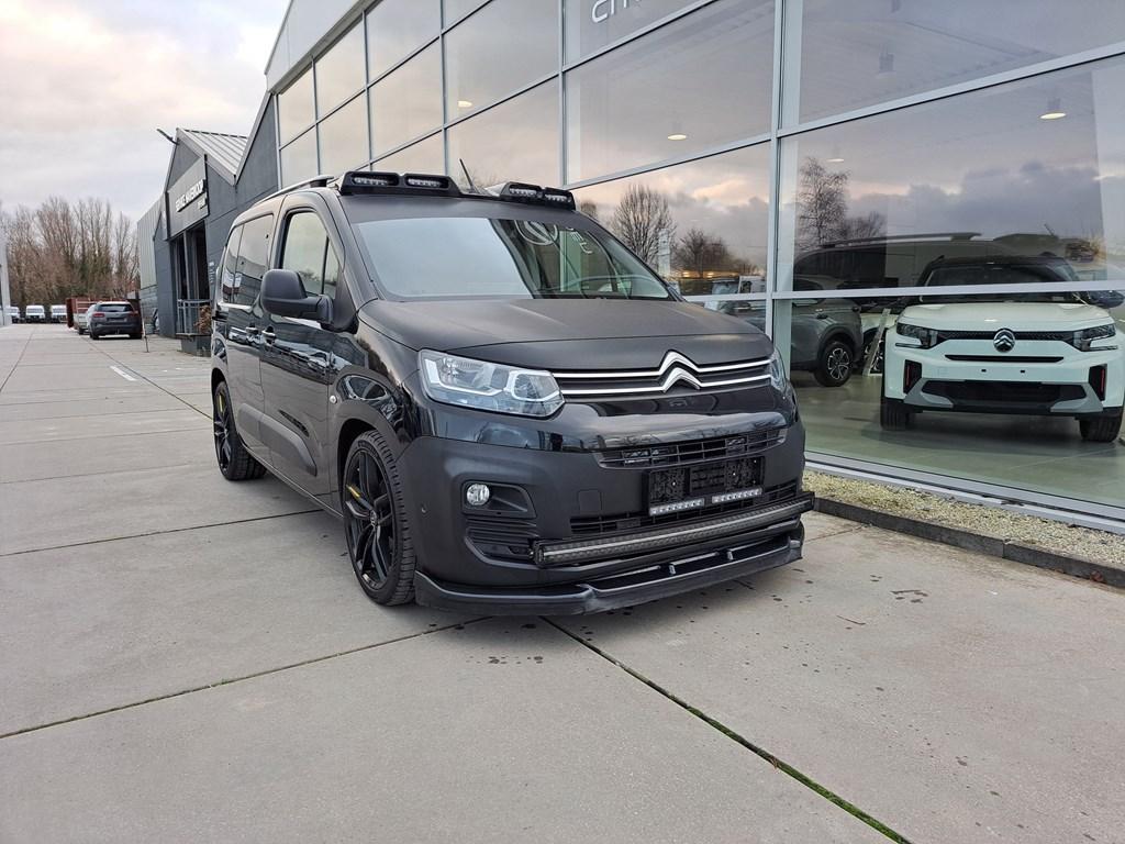Citroen Berlingo M Heavy 1.5  BlueHDi 130 S&S Club EAT8, Auto's, Automaat, Monovolume, Euro 6, Zwart