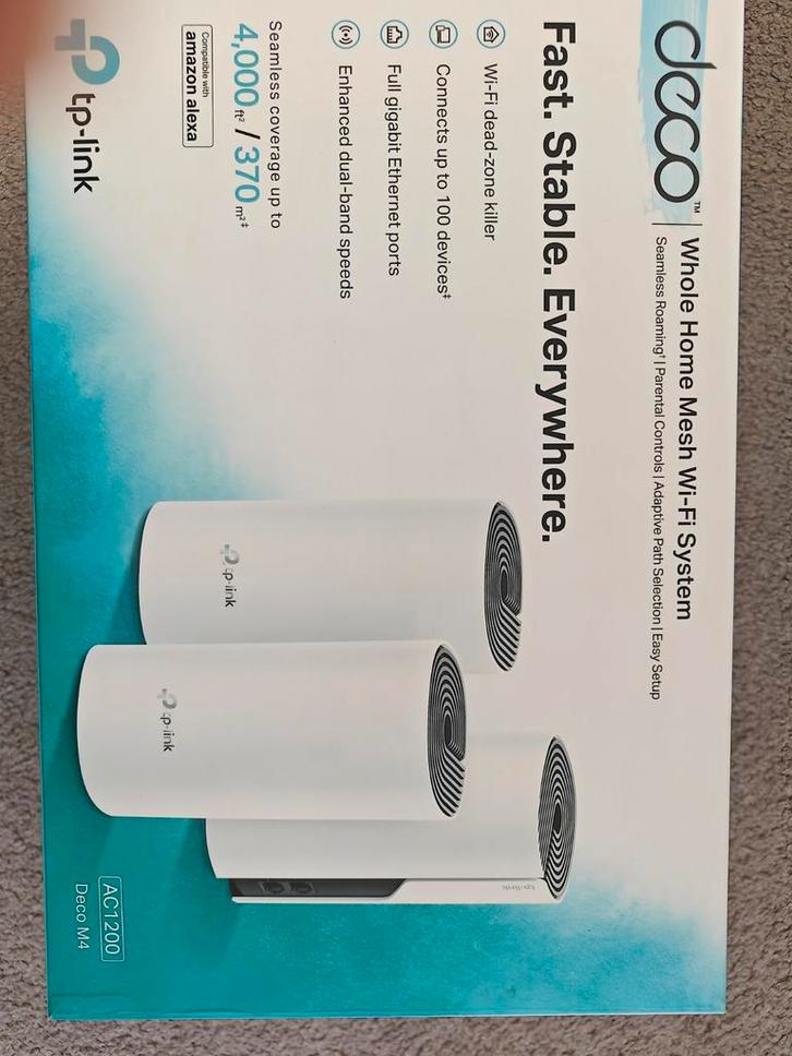 Tp link deco ac 1200 m4, Computers en Software, WiFi-versterkers, Ophalen