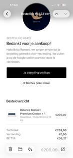 Verzwaard deken/ Gravity blanket, Huis en Inrichting, Woonaccessoires | Plaids en Woondekens, Ophalen, Zo goed als nieuw