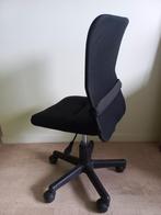 Bureau stoel - kinder model, Huis en Inrichting, Ophalen, Gebruikt, Zwart, Bureaustoel