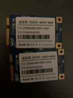 2x SSD mSATA 64gb SATAIII 6GB/s, 64GB, Reconditionné, Interne, ?