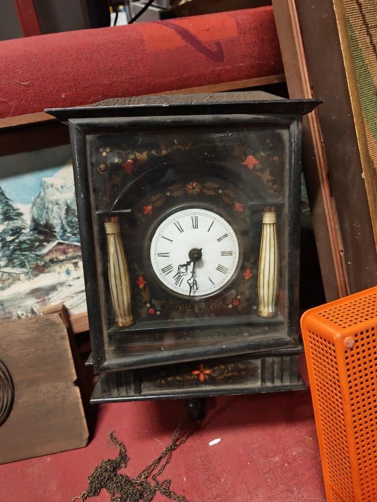 Hangklok zonder gewichten, Ophalen