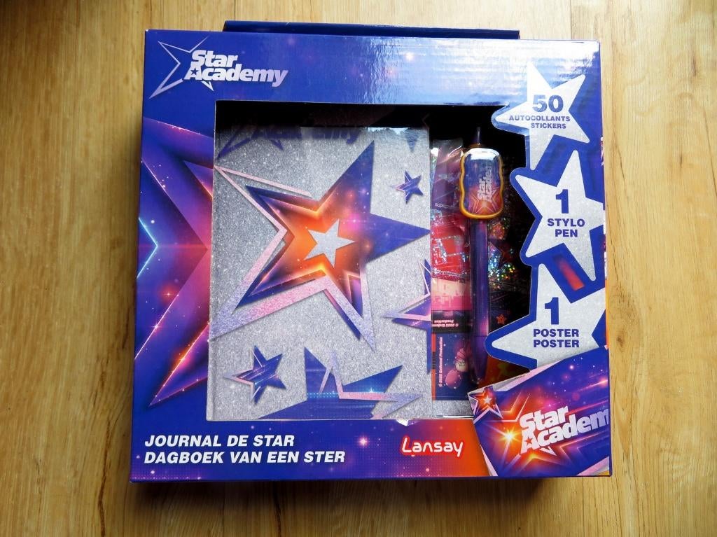 Coffret Star Academy "Journal de star", Hobby & Loisirs créatifs, Matériel scolaire, Enlèvement, Neuf, Livre, Art et Création