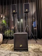 HK audio LUCAS XT - LEEM SP-400A pa set geluidsinstallatie, Ophalen, Zo goed als nieuw