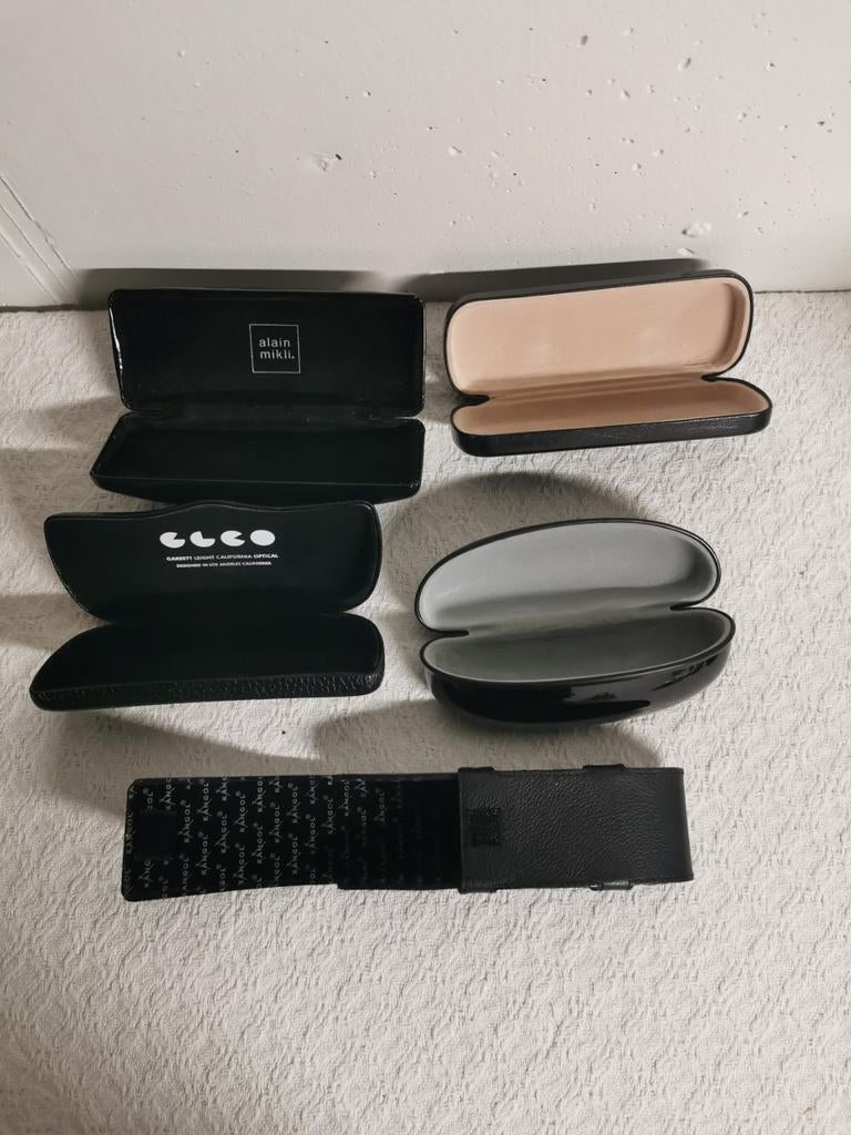 Lot de boîtes de rangement pour lunettes, Enlèvement ou Envoi