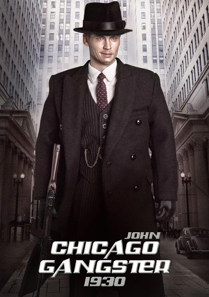 DID Public Enemies John Dillinger T80093 30 cm, Verzenden, Zo goed als nieuw